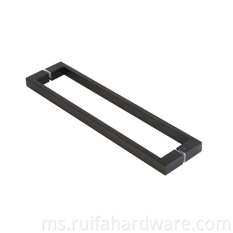 Square Glass Door Pull Handles (3)